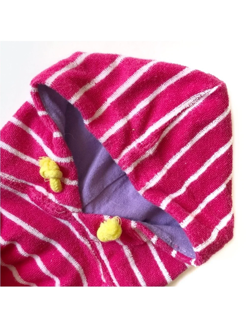 Dog Hoodie 3 for 15 SALE CLEARANCE Pink Striped Terry T-Shirt XS-S